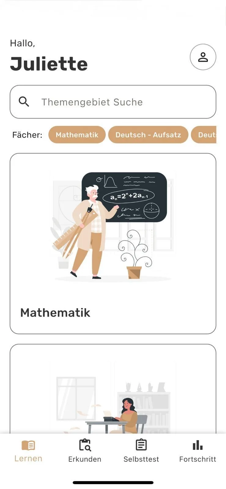 Vorschau der StudySwiss App